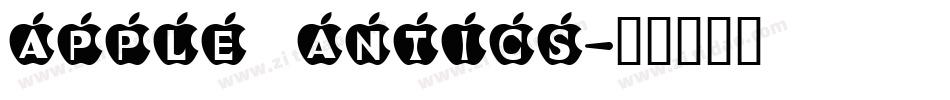 Apple Antics字体转换